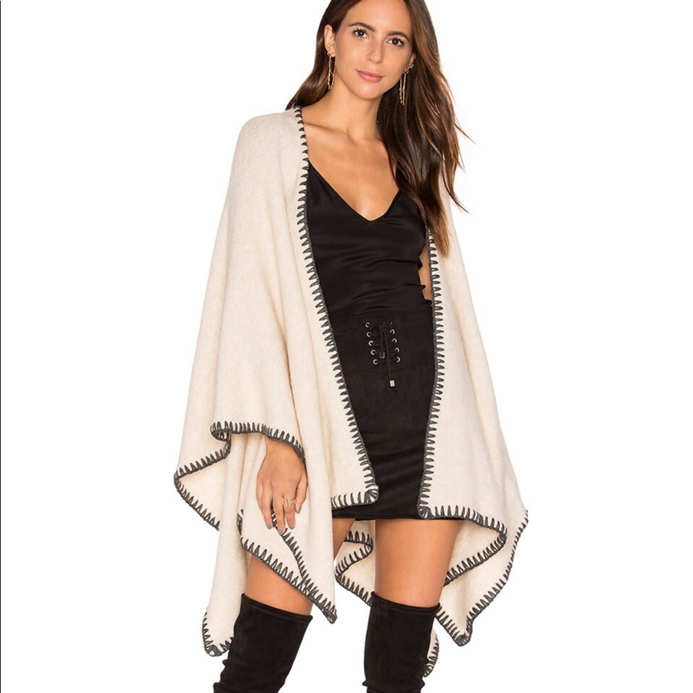 Alice + Olivia Kamala Oversized Poncho